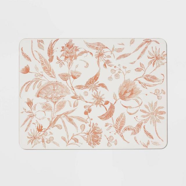 Cork Floral Placemat Pink - Threshold™