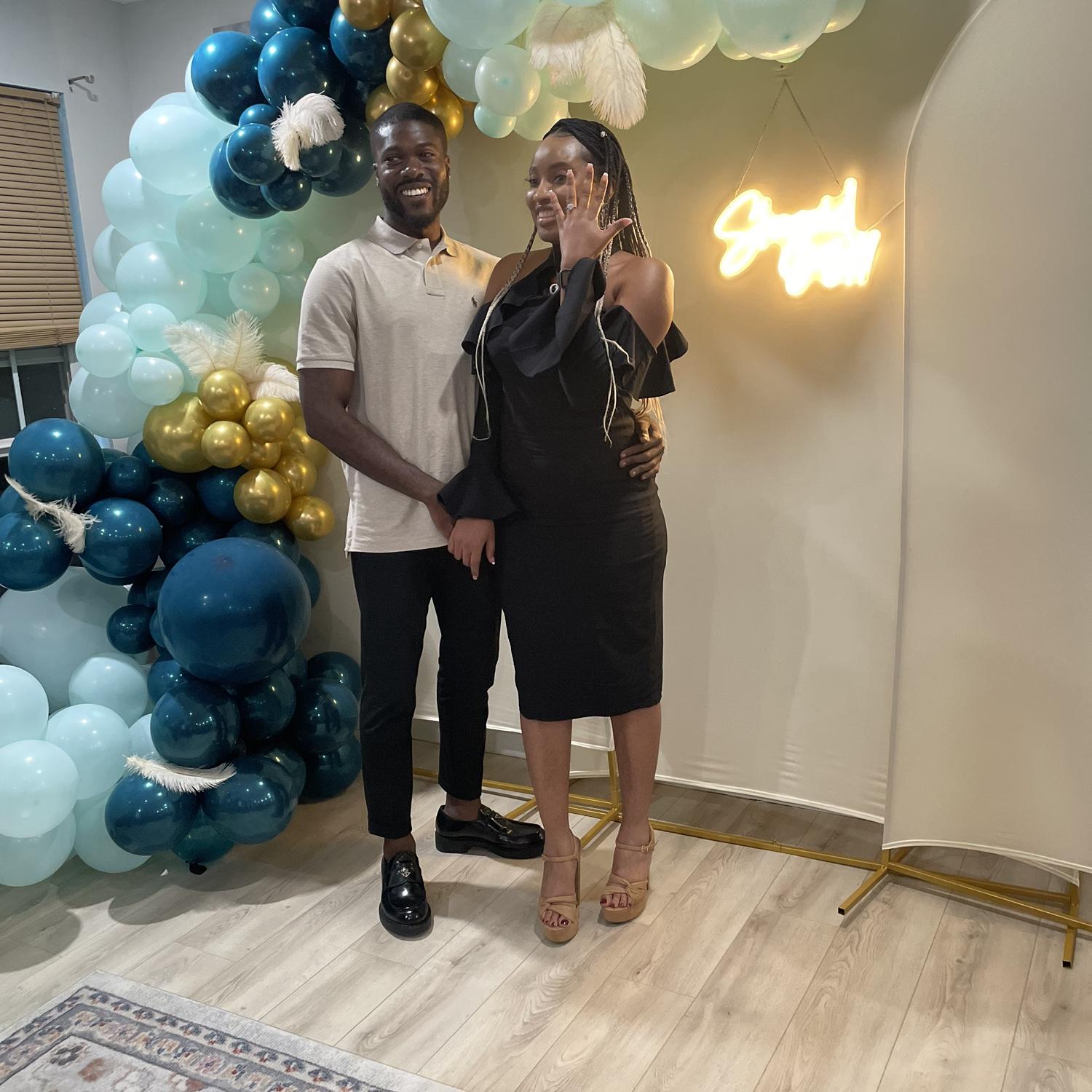 She said yes!!