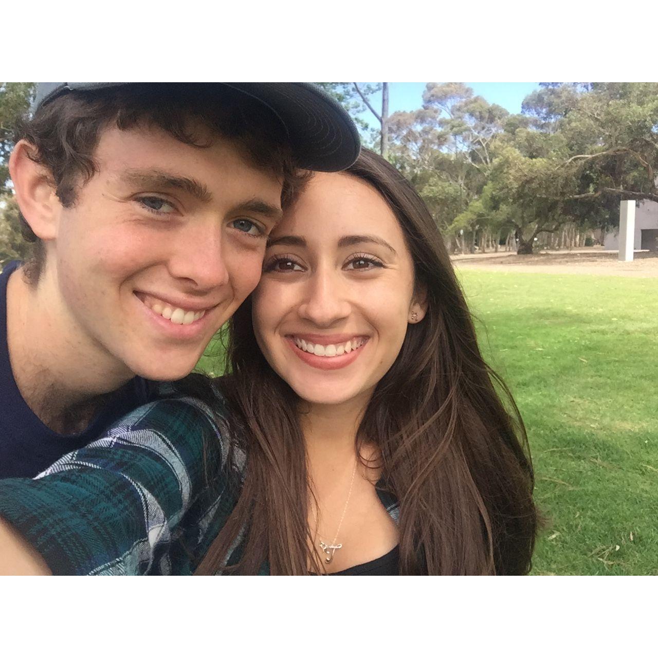 May 2017 - Angelica visiting Travis at UC San Diego!
