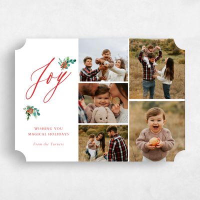 White Ticket Holiday Card - Harbin