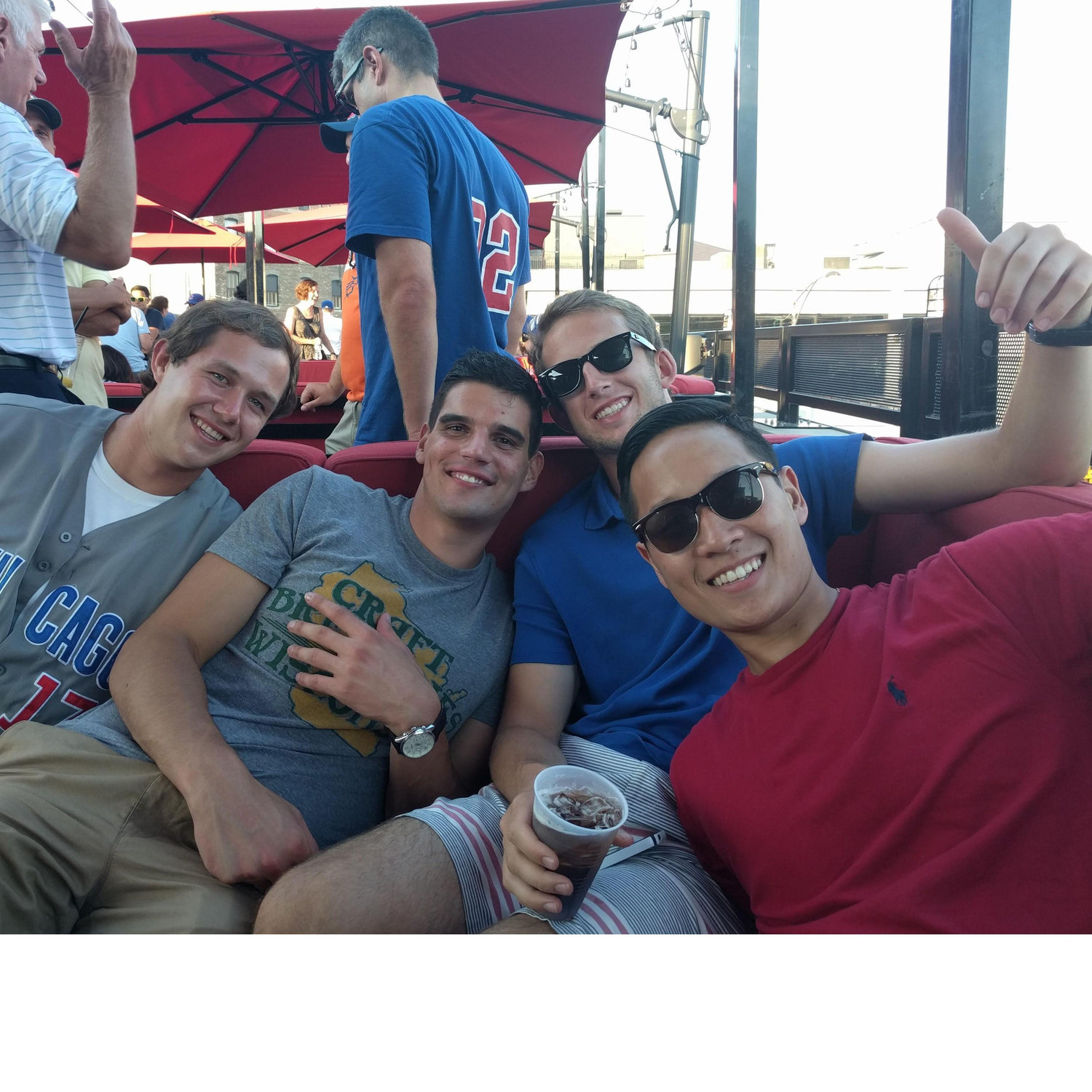 Wrigleyville - with Matt, Kristiyan & Sean