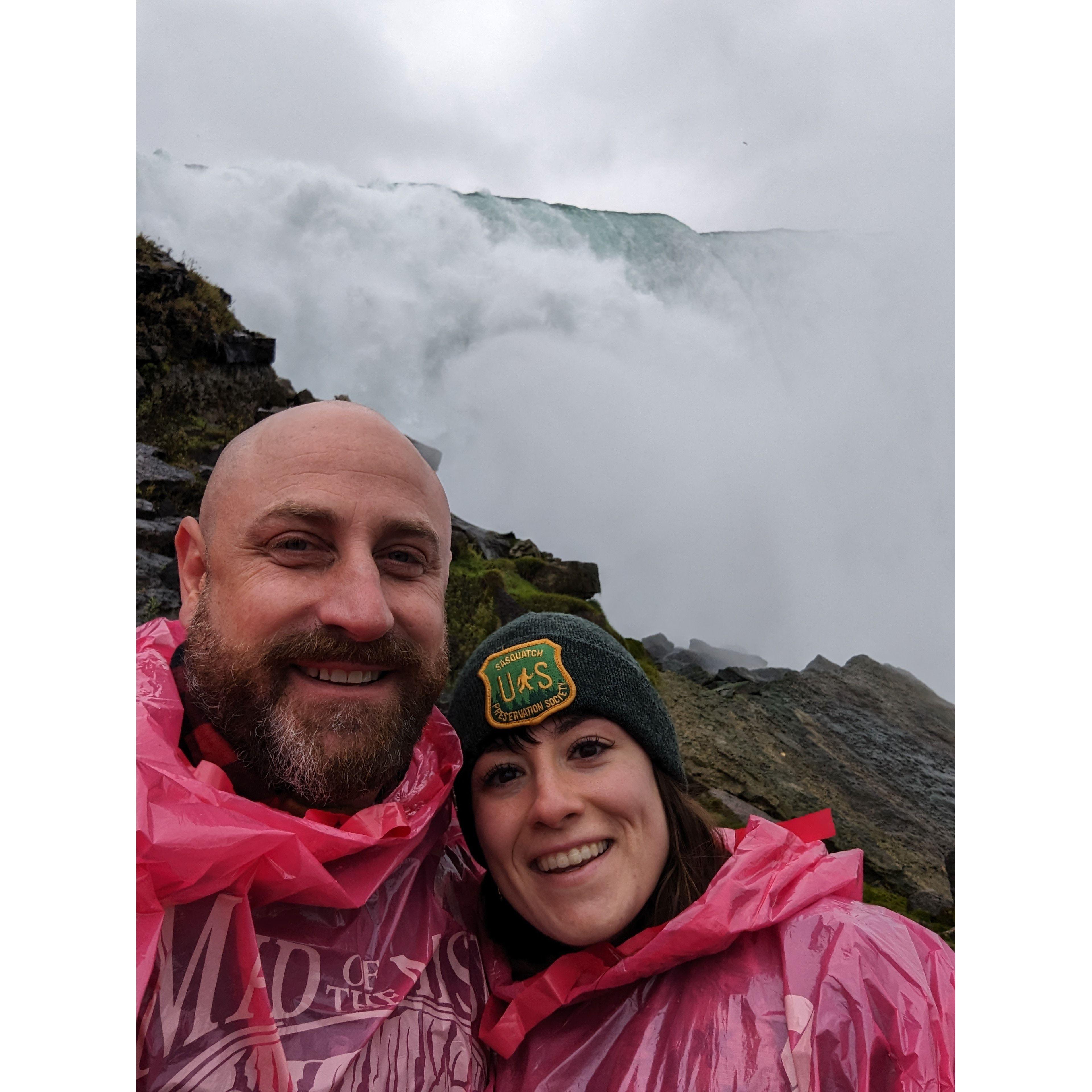 Have been soaked by Niagra Falls
