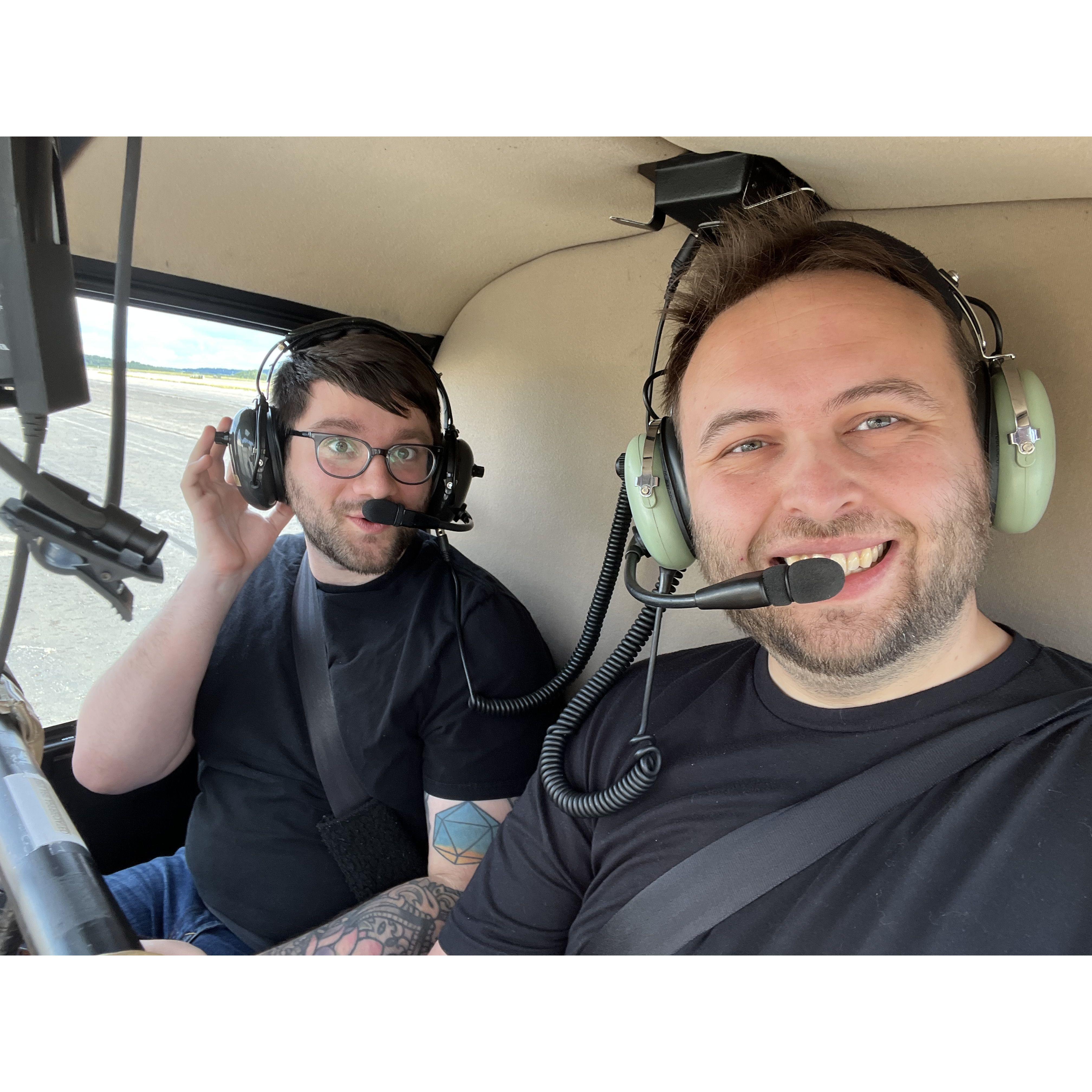 Helicopter Ride over Boston (2023)
