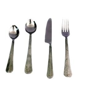 Inox Ridge Design 20-piece Nascent Steel 4-Person Flatware Set