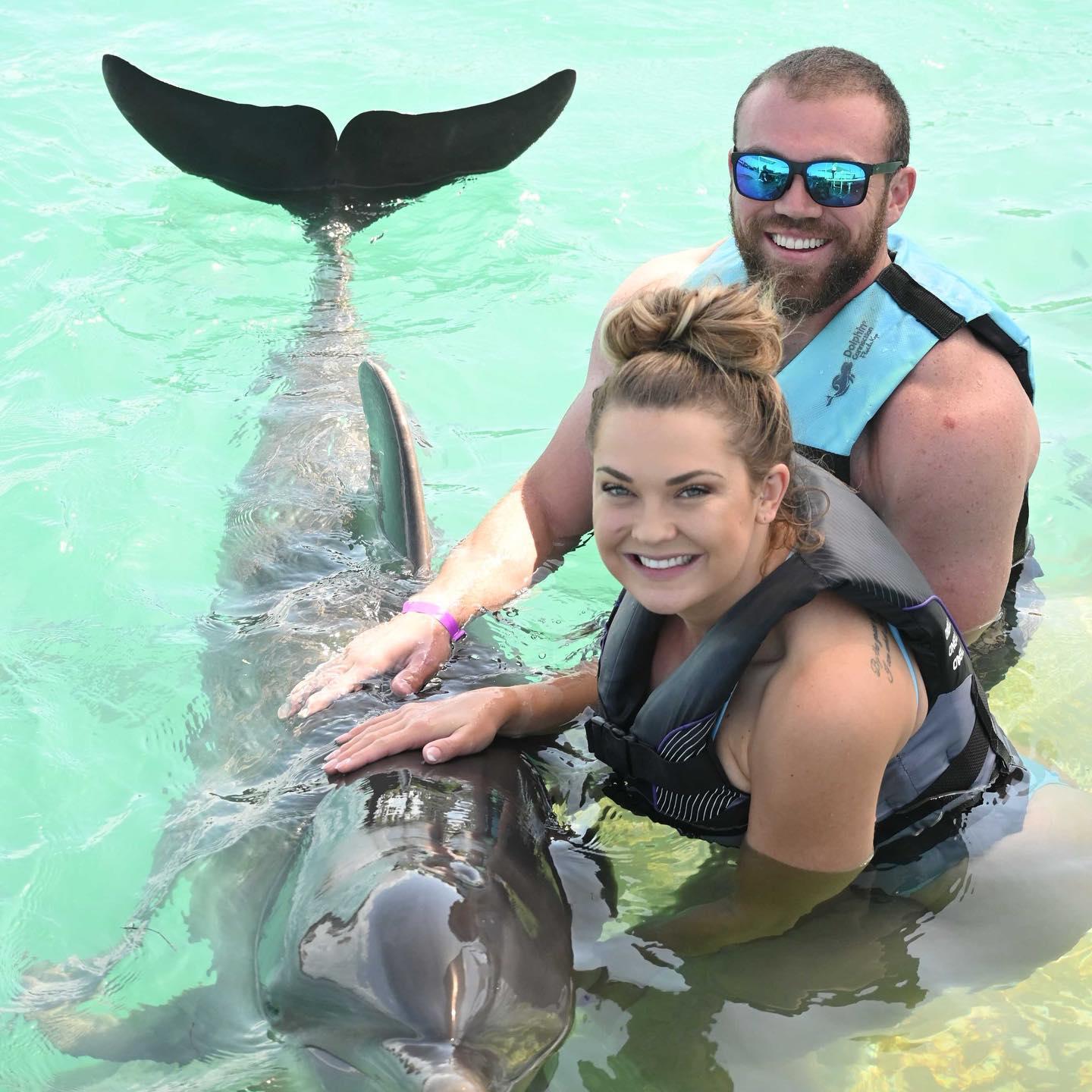 Making new flippered friends in Key West