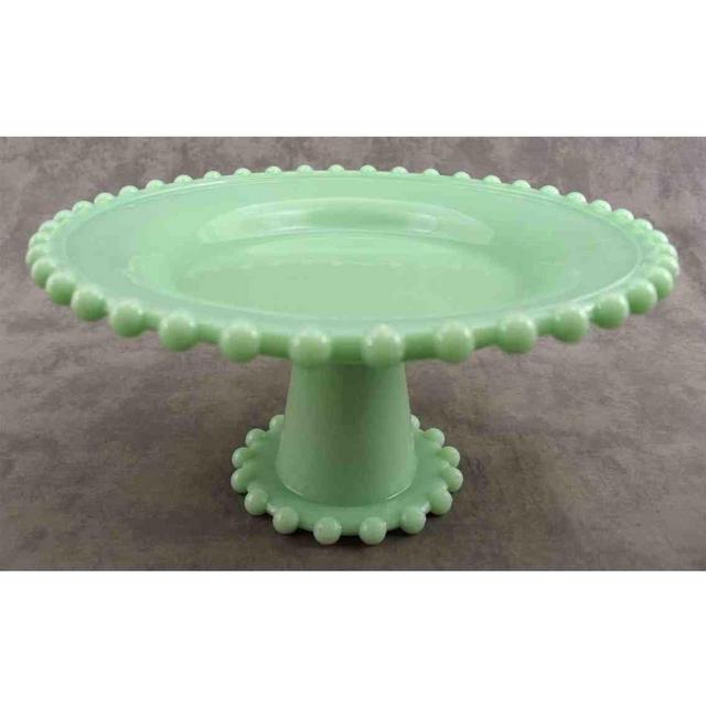Vintage Jadeite Cake Stand