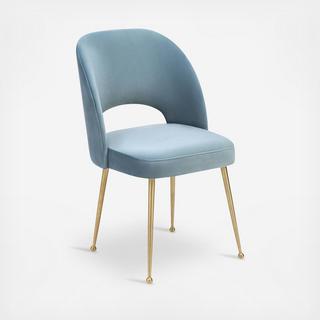 Swell Velvet Dining Chair
