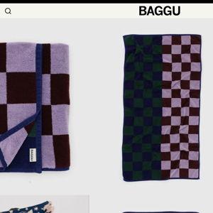 Bath Towel Jewel Checks - Baggu
