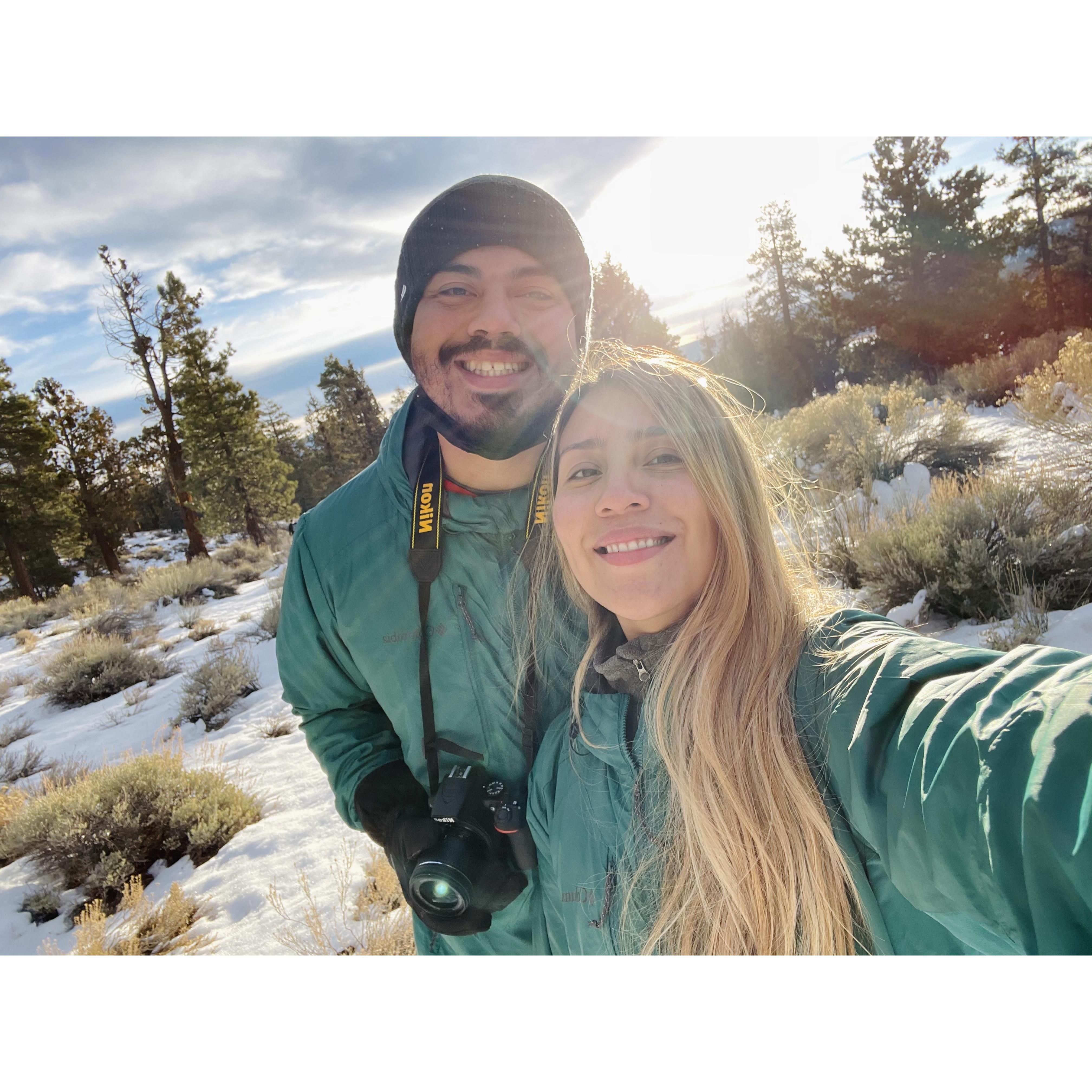 A trip to big bear during the pandemic.