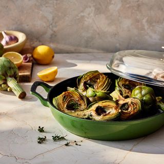 Cast Iron Braiser with Lid