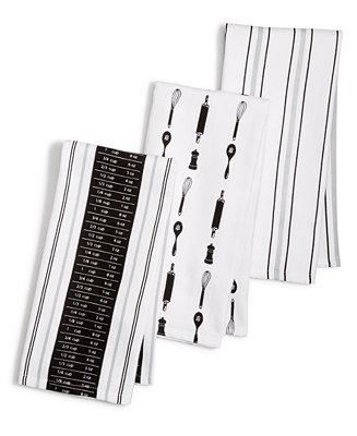 3-Pc. Baking Kitchen Towel Set, Created for Macy's