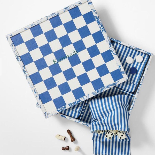 Sanderson 3-in-1 Chess, Checkers & Dominoes Game Set