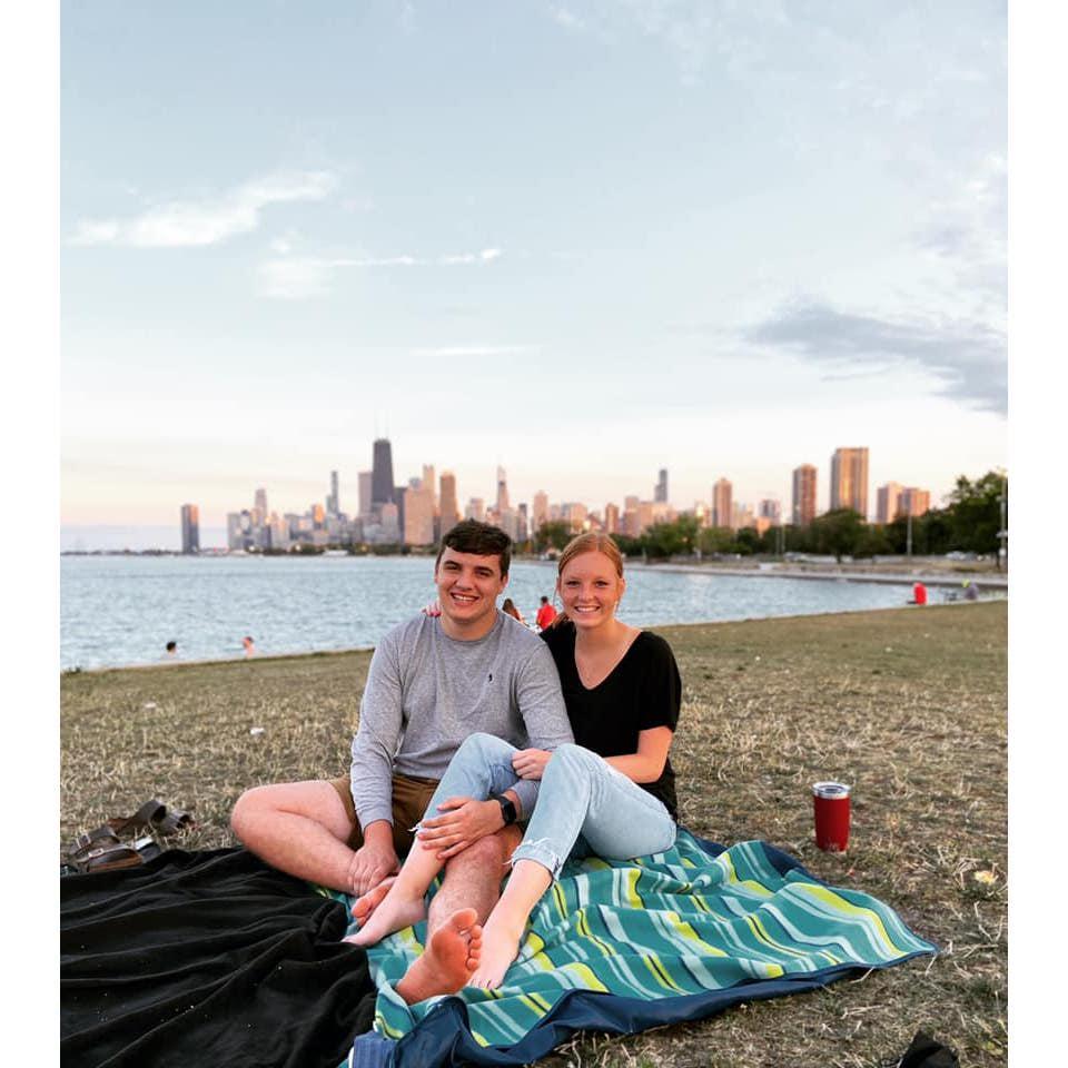 Sarah moved to Chicago to start her job after school, and the visits across state lines continued.