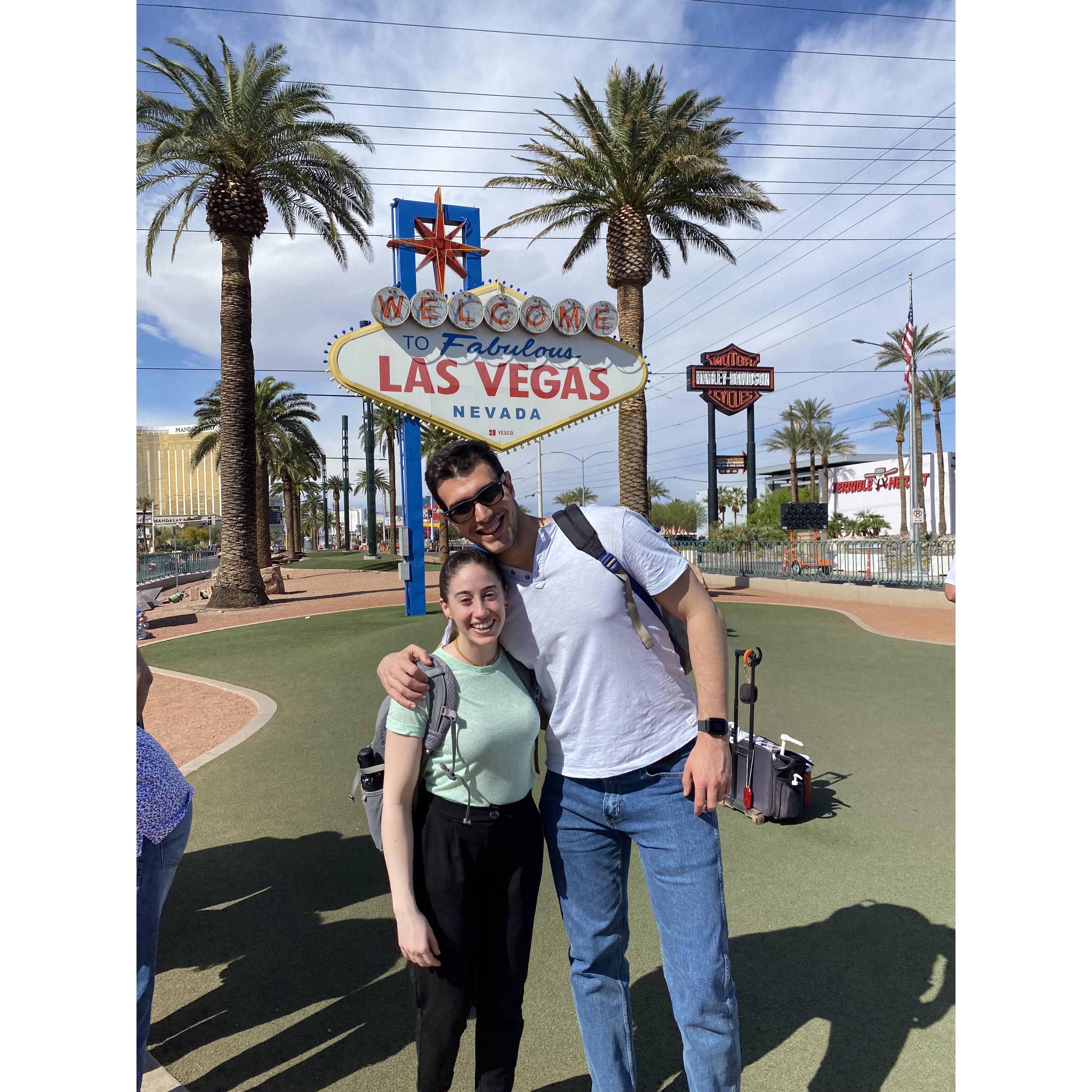 Il nostro primo viaggione assieme, due settimane da Las Vegas a San Diego in macchina. Welcome to fabulous Las Vegas!