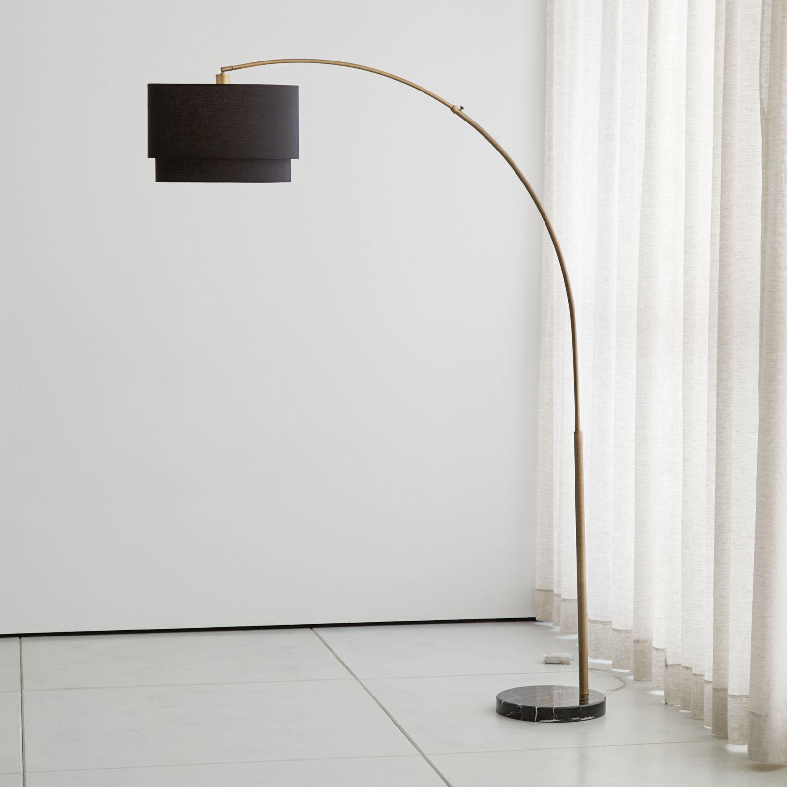 Торшер the Arc Black Metal Floor Lamp