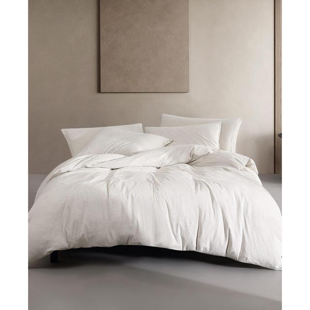 Calvin Klein Modern Cotton Melange Jersey 3 Piece Comforter Set, Queen