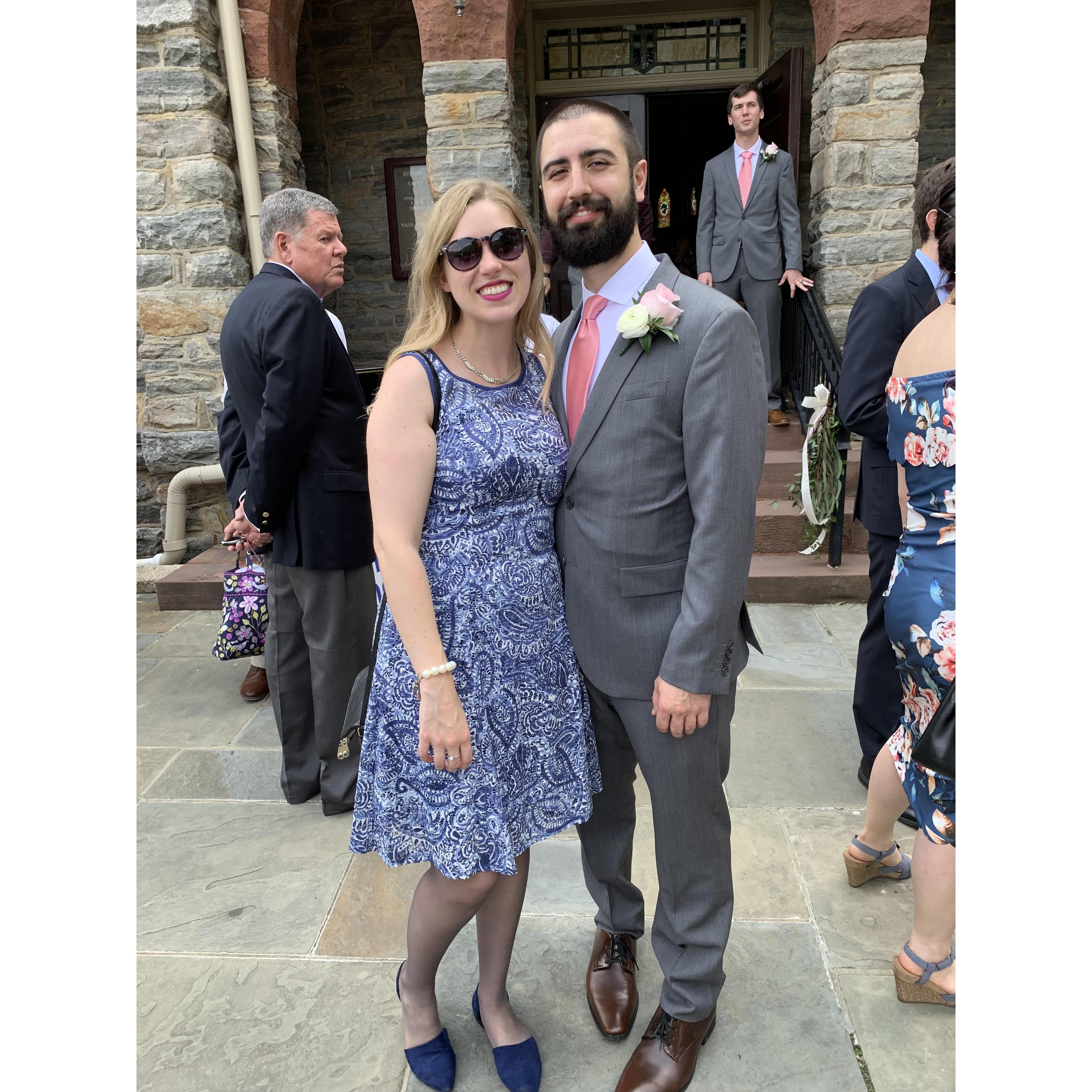 Celebrating Matt's wonderful wedding in May 2019!