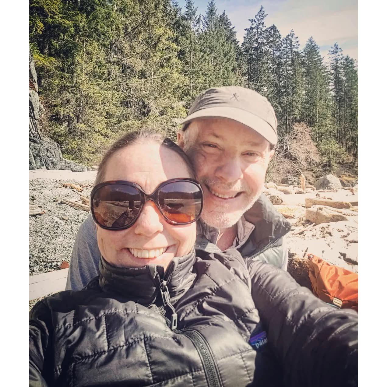 A Cortes Island beach moment.