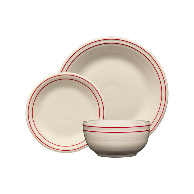 Fiesta Americana Classic Rim 3-Piece Place Setting