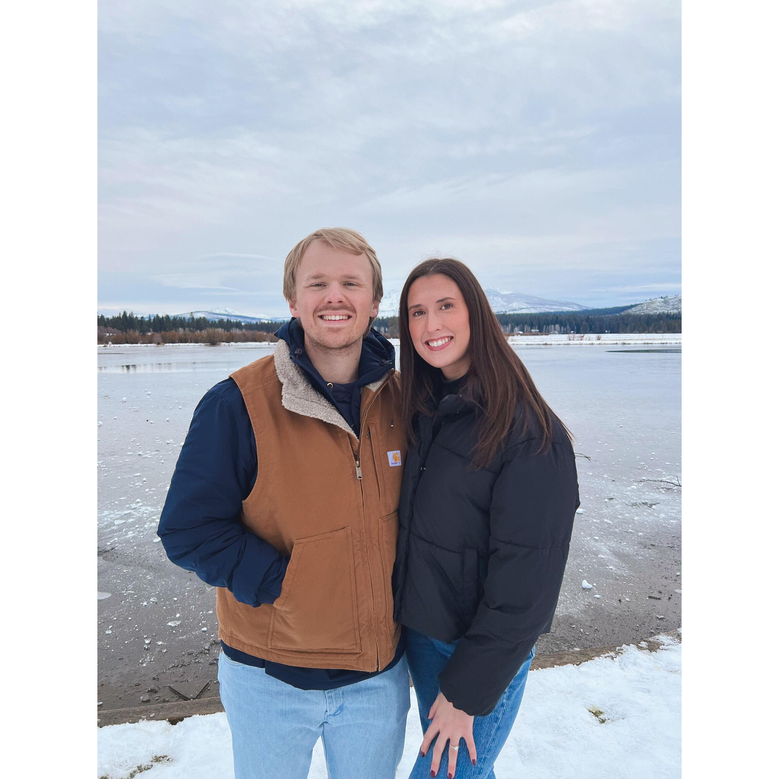 NYE in Black Butte Ranch, Happy Wedding Year!