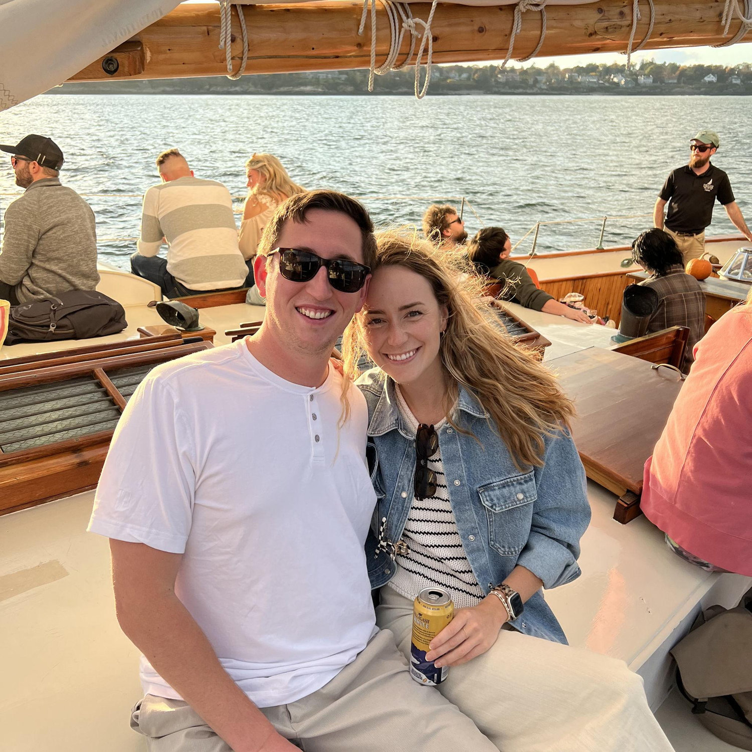Celebrating Spencer's 28th birthday in Portland, ME (October, 2023)