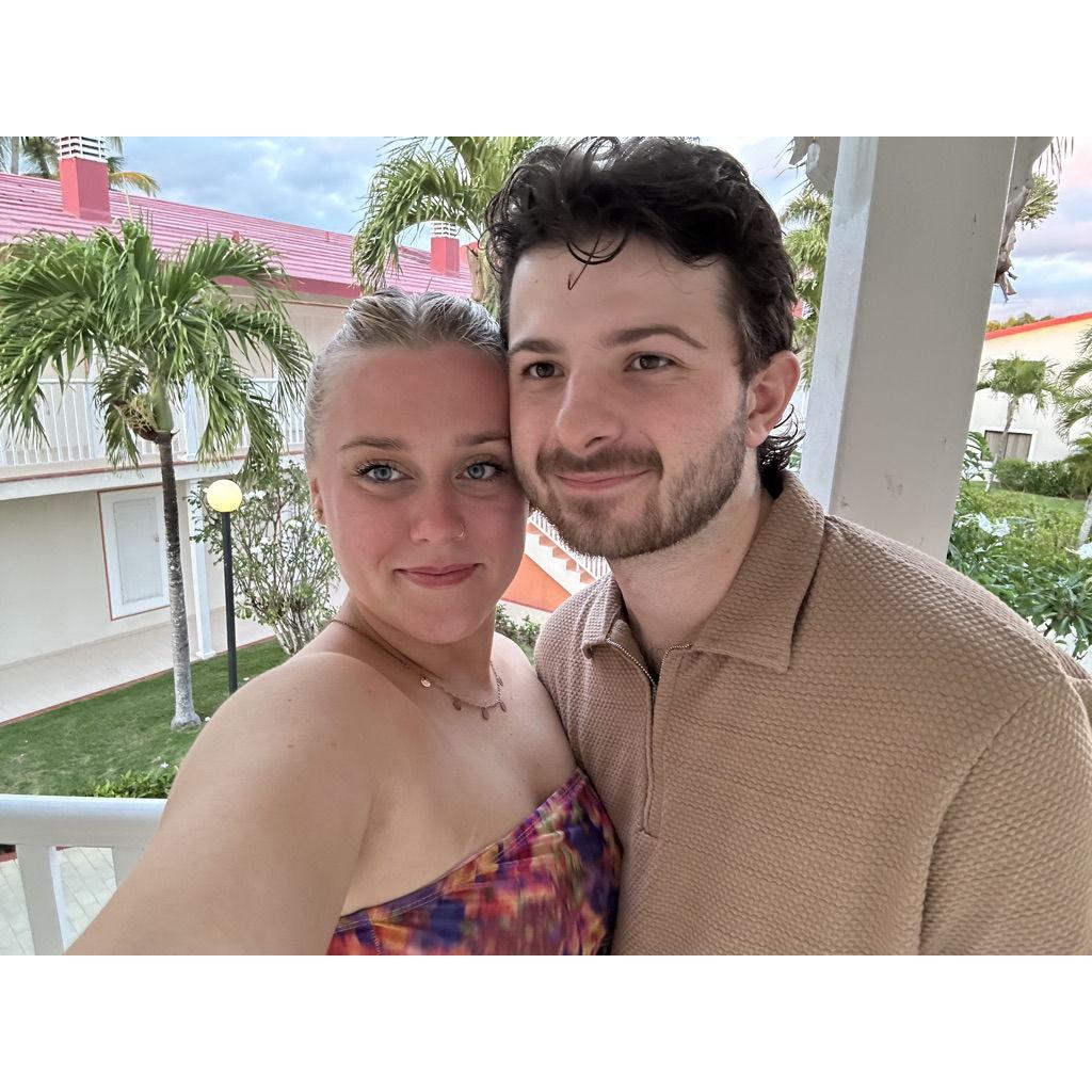 The Bride and Groom in Dominican Republic 2023/24!