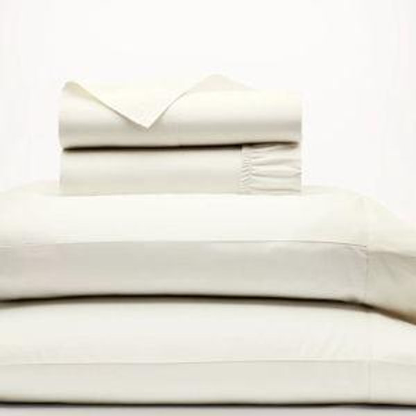 Signature Hemmed Sheet Set- Queen/CREAM