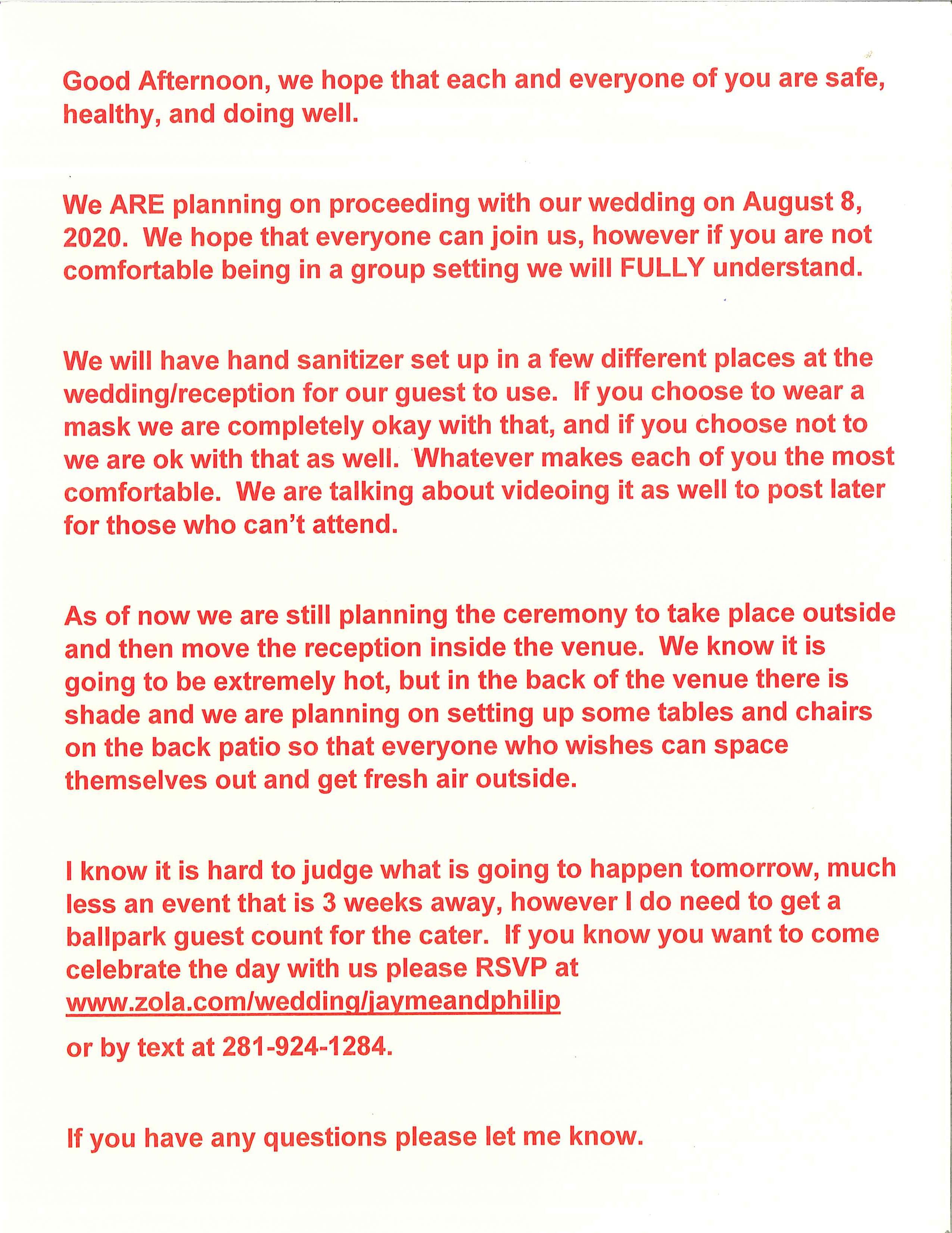 The Wedding Website of Jayme Bruyneel and Philip Sutherland