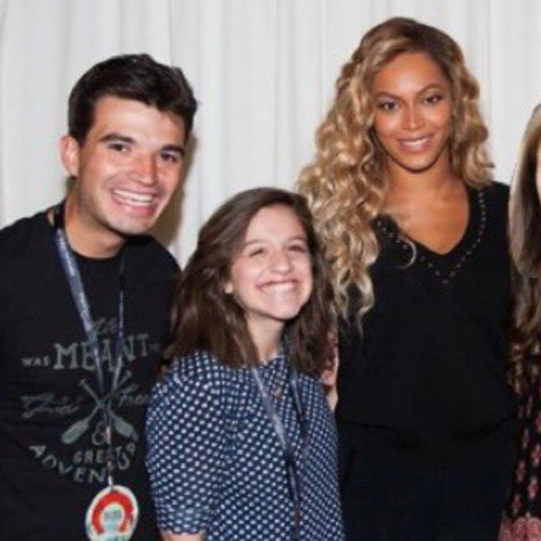 That time we touched Beyonce's back and didn't wash our hand for hours