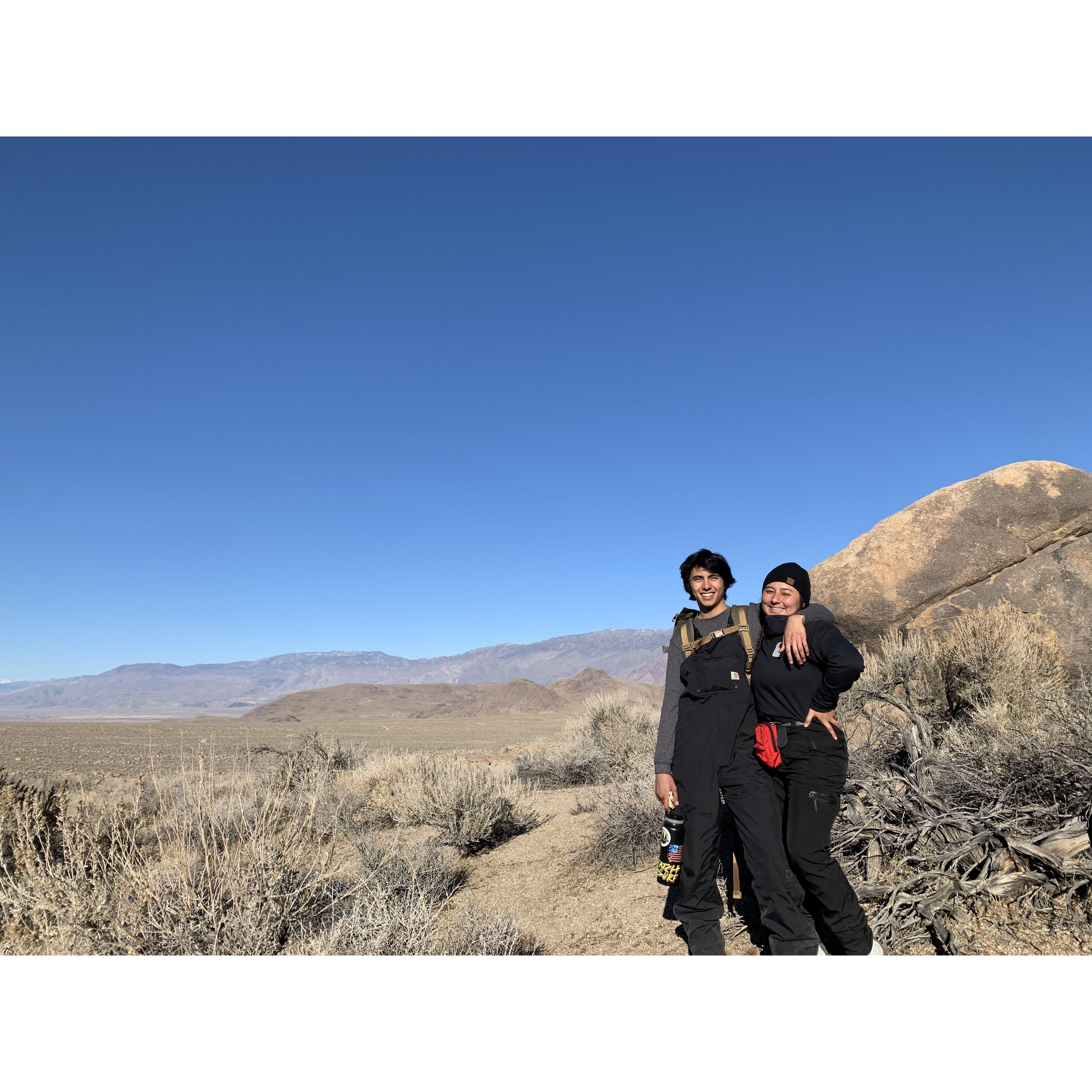 1.13.2020 -First camping trip in Alabama Hills