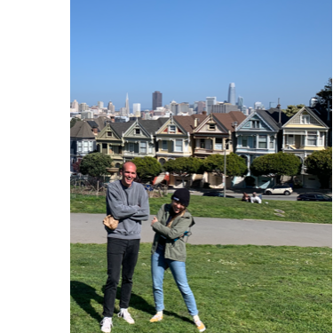 Our trip to San Francisco where Ted popped the question!