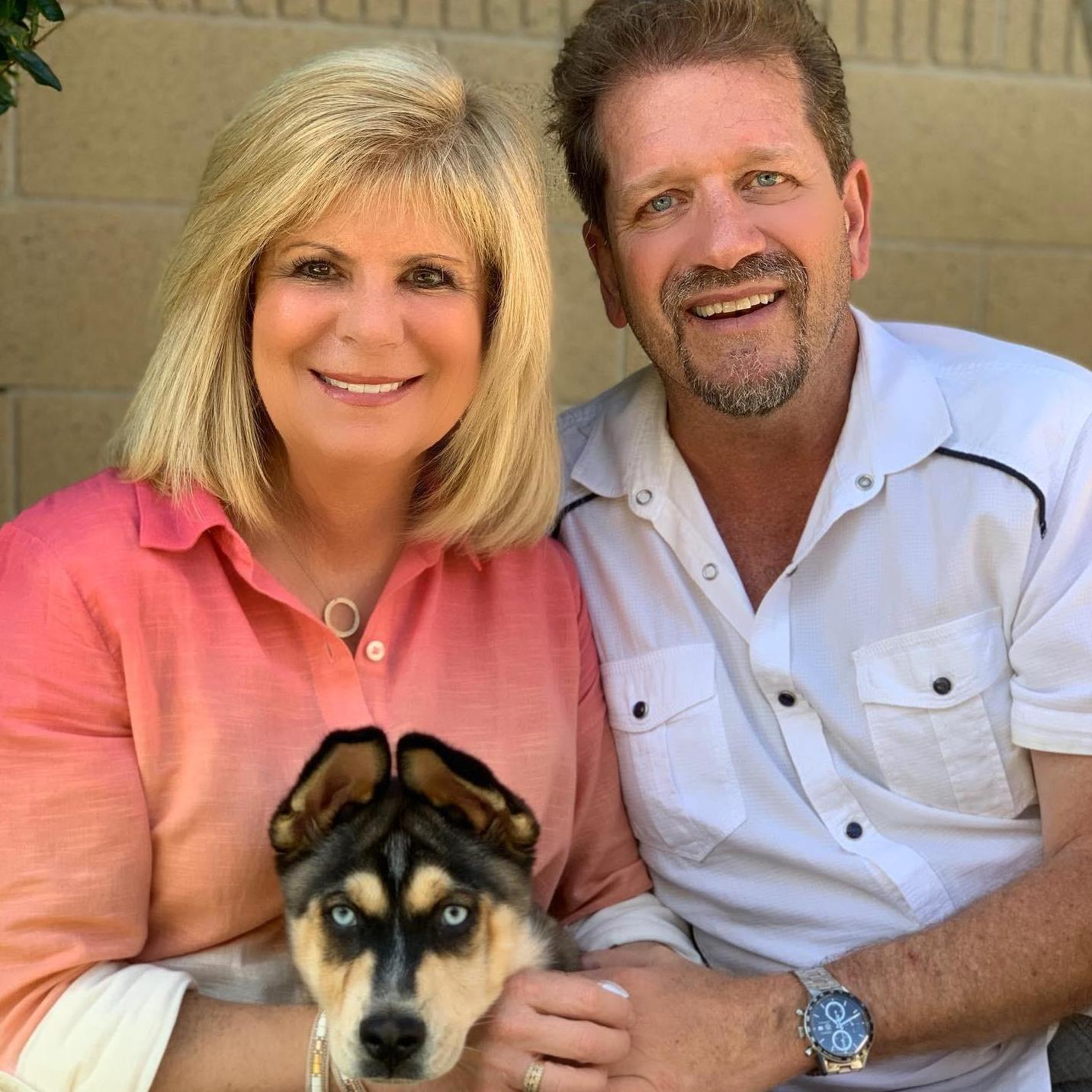 Hanging with Kali and family in Huntington Beach California.