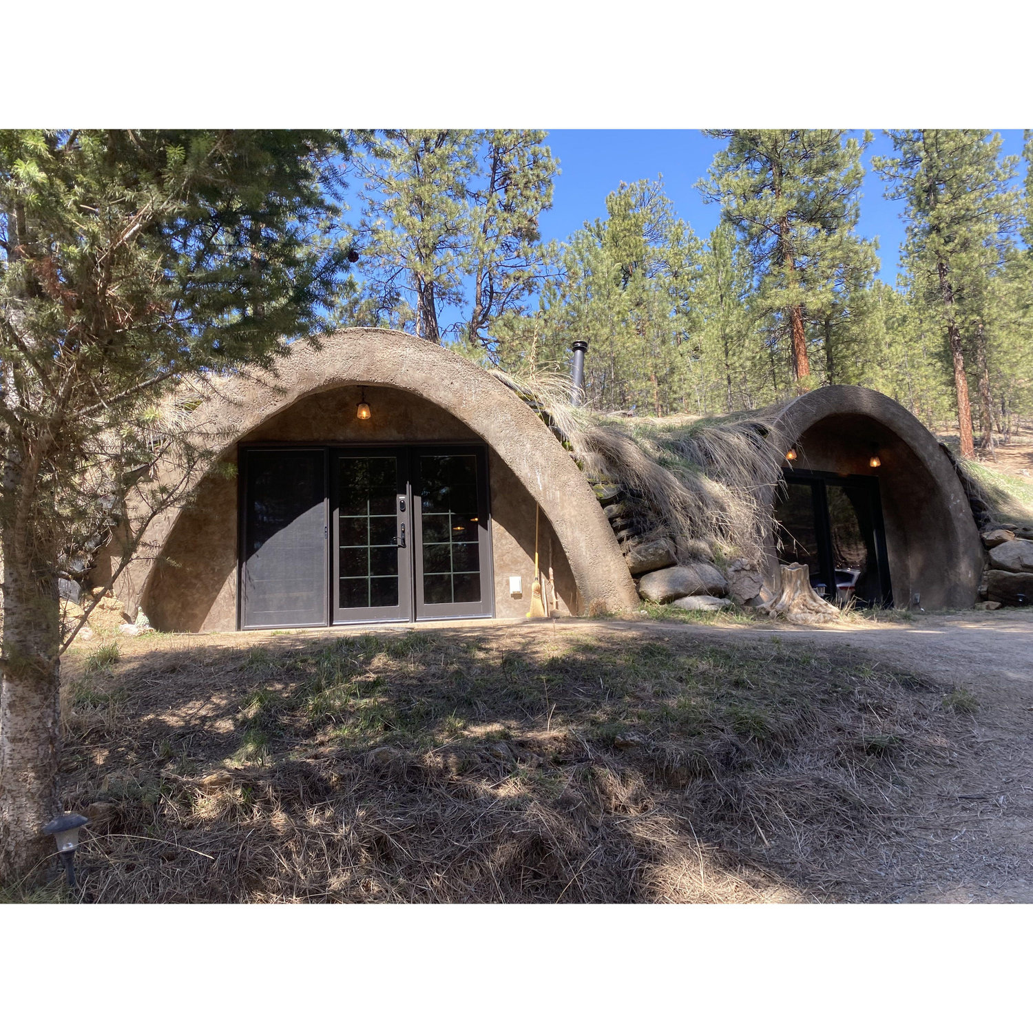 The "hobbit house," also apart of the wedding venue