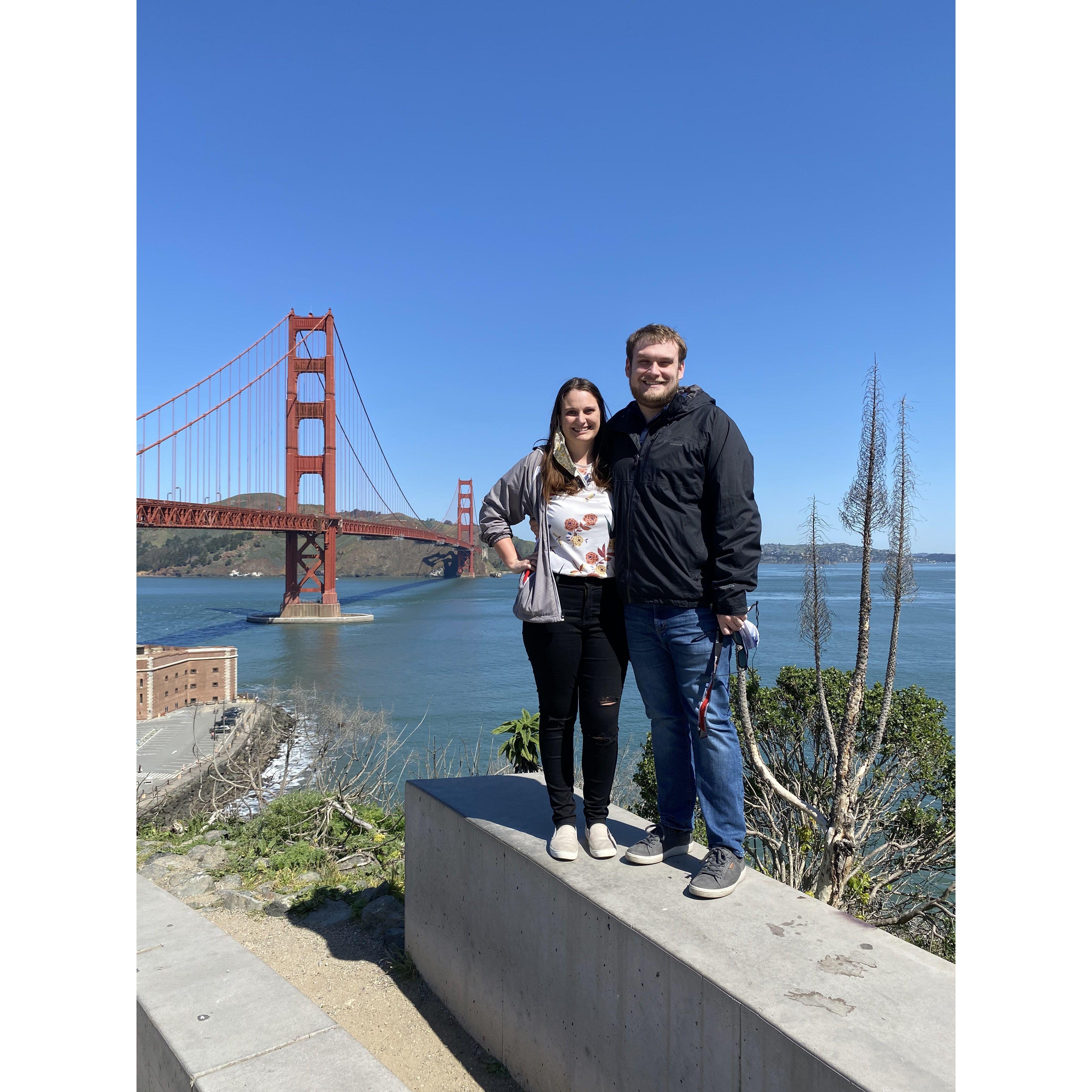 Our first vacation together! We learned we are really good are road-tripping.