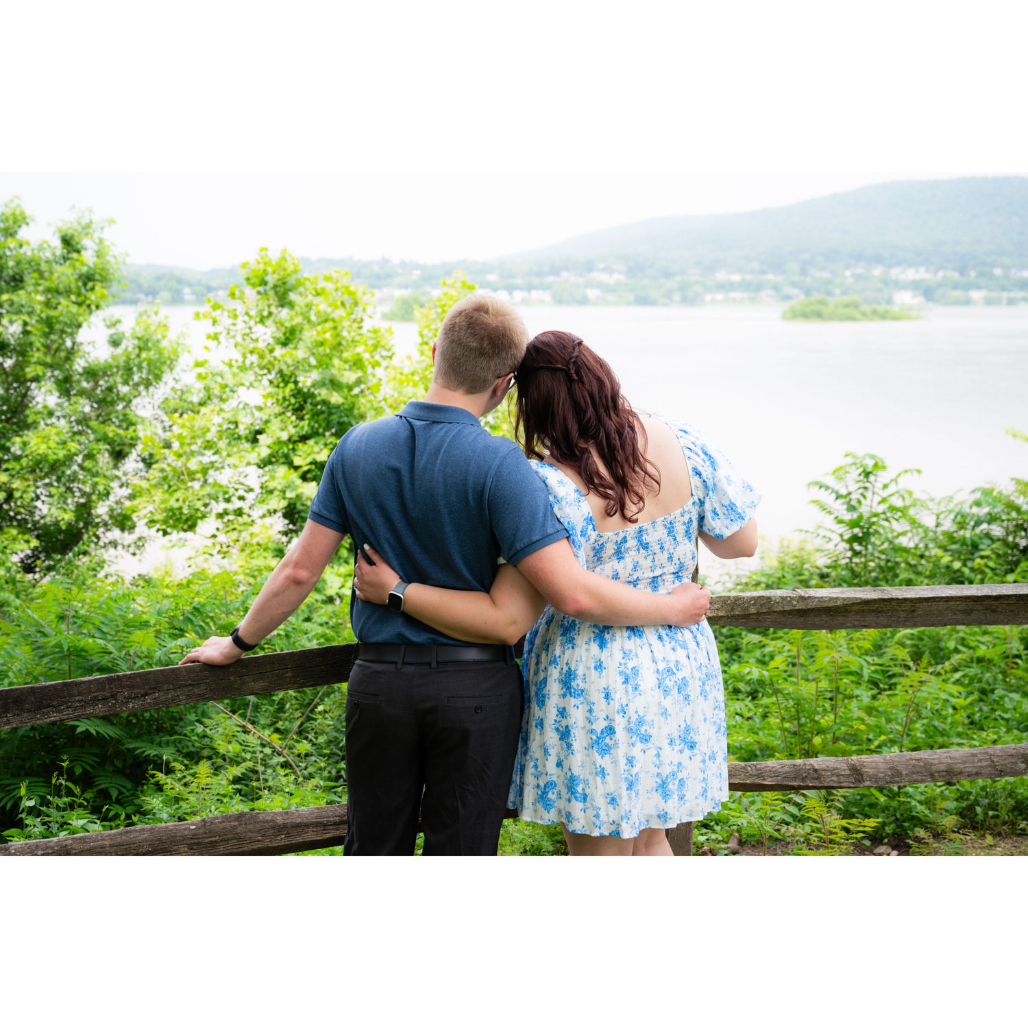 Taken from our Engagement Session exactly a year before our wedding on June 13th, 2025.