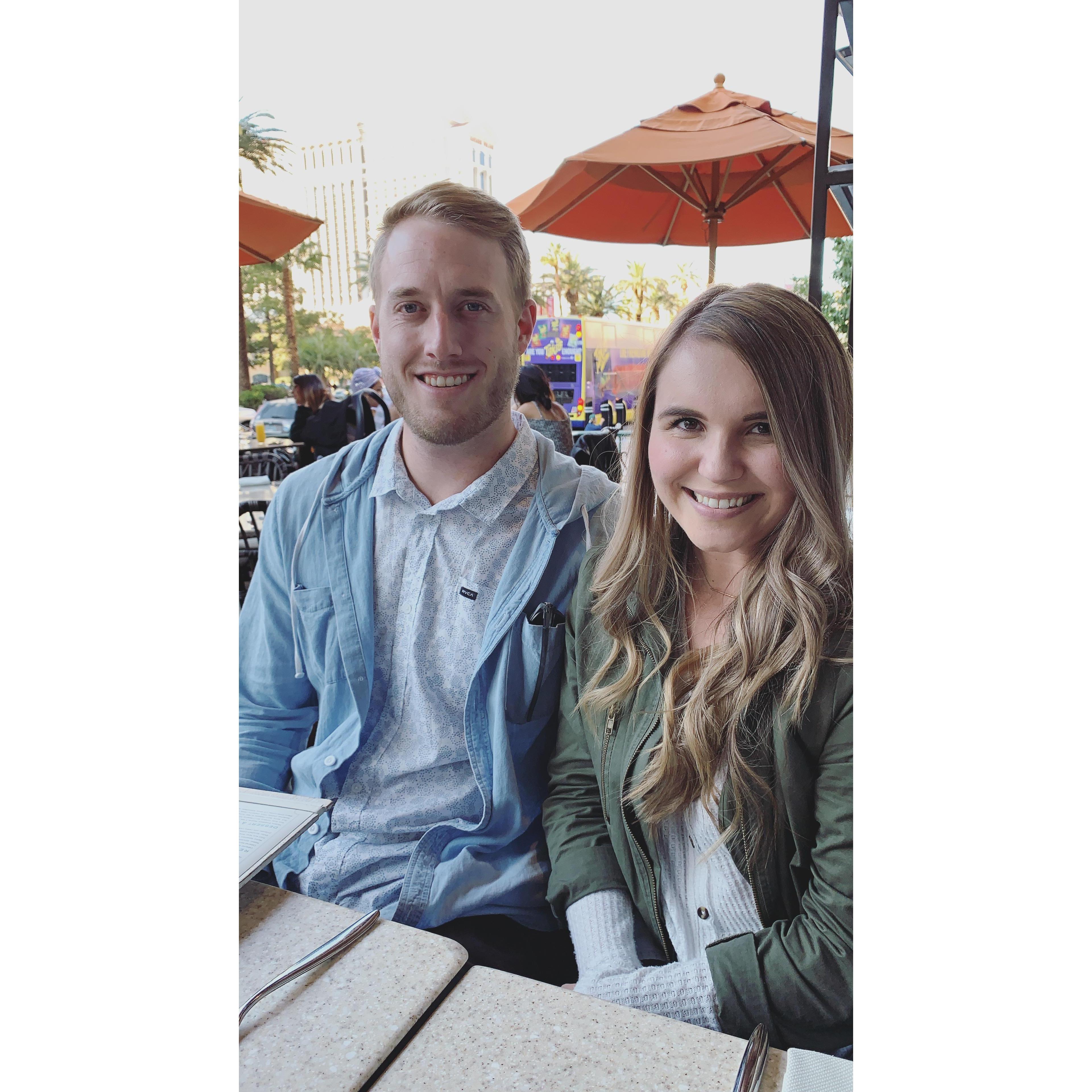 Our first non-traditional Thanksgiving. This picture made the Young Christmas card 2018!