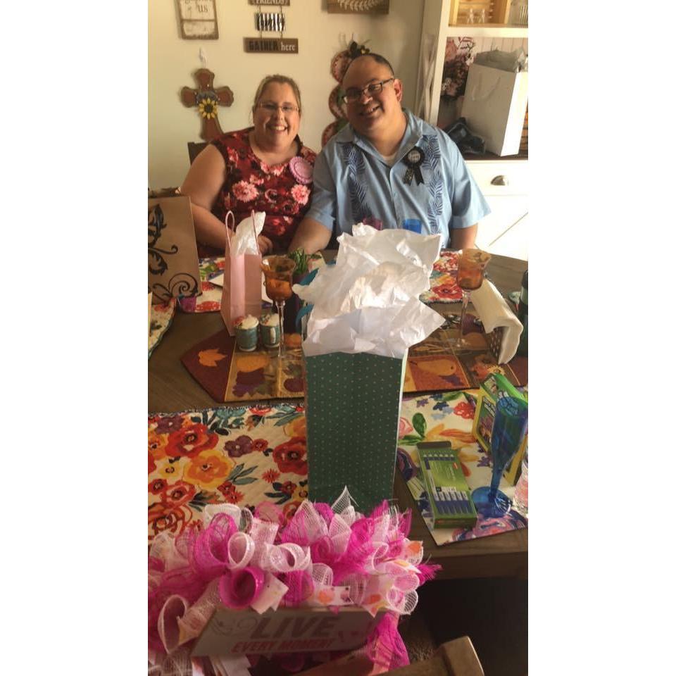 Our families were too generous in giving us gifts (even after telling them we didn’t need any). We are so appreciative of the thoughtful and beautiful gifts!