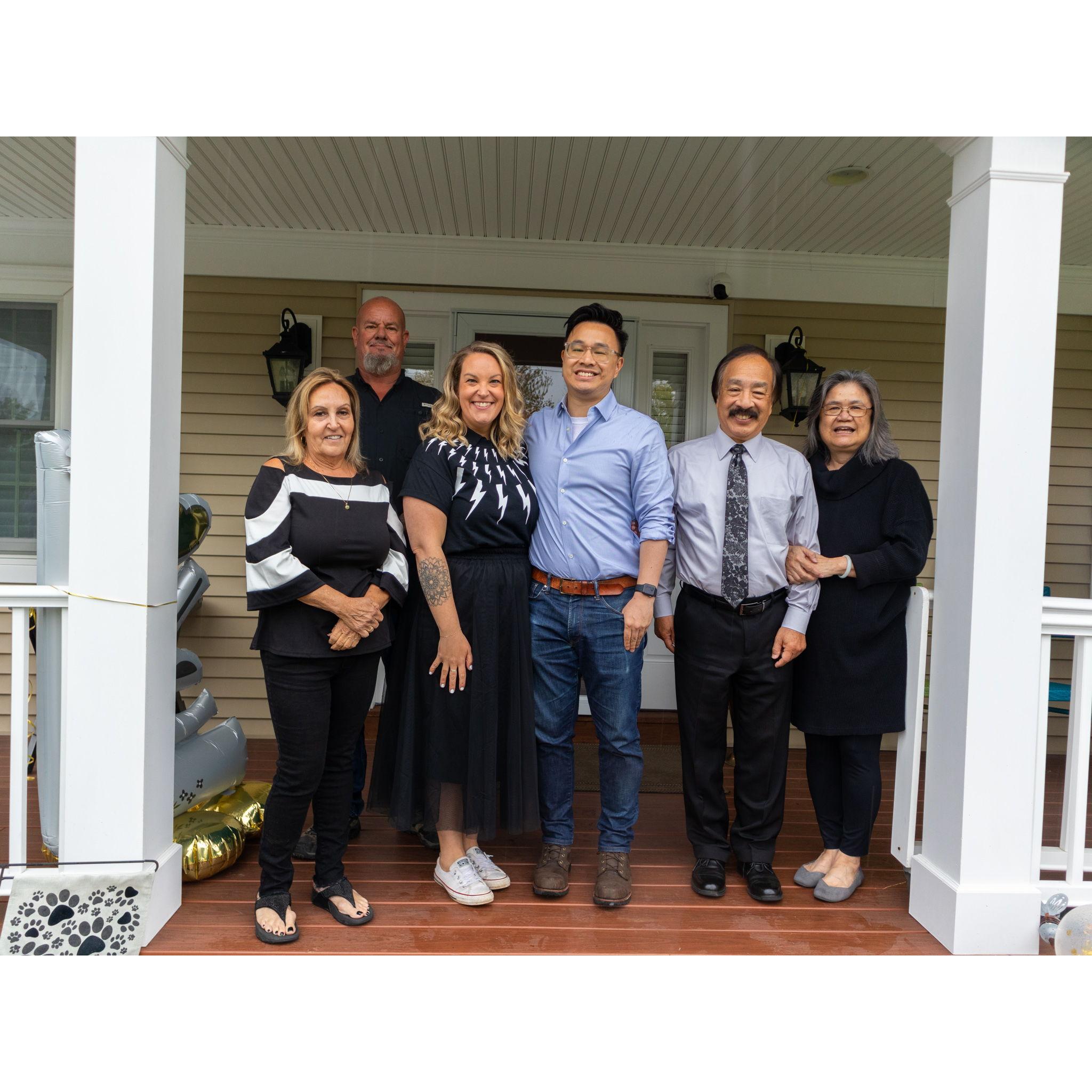 NY Engagement Party - with our parents