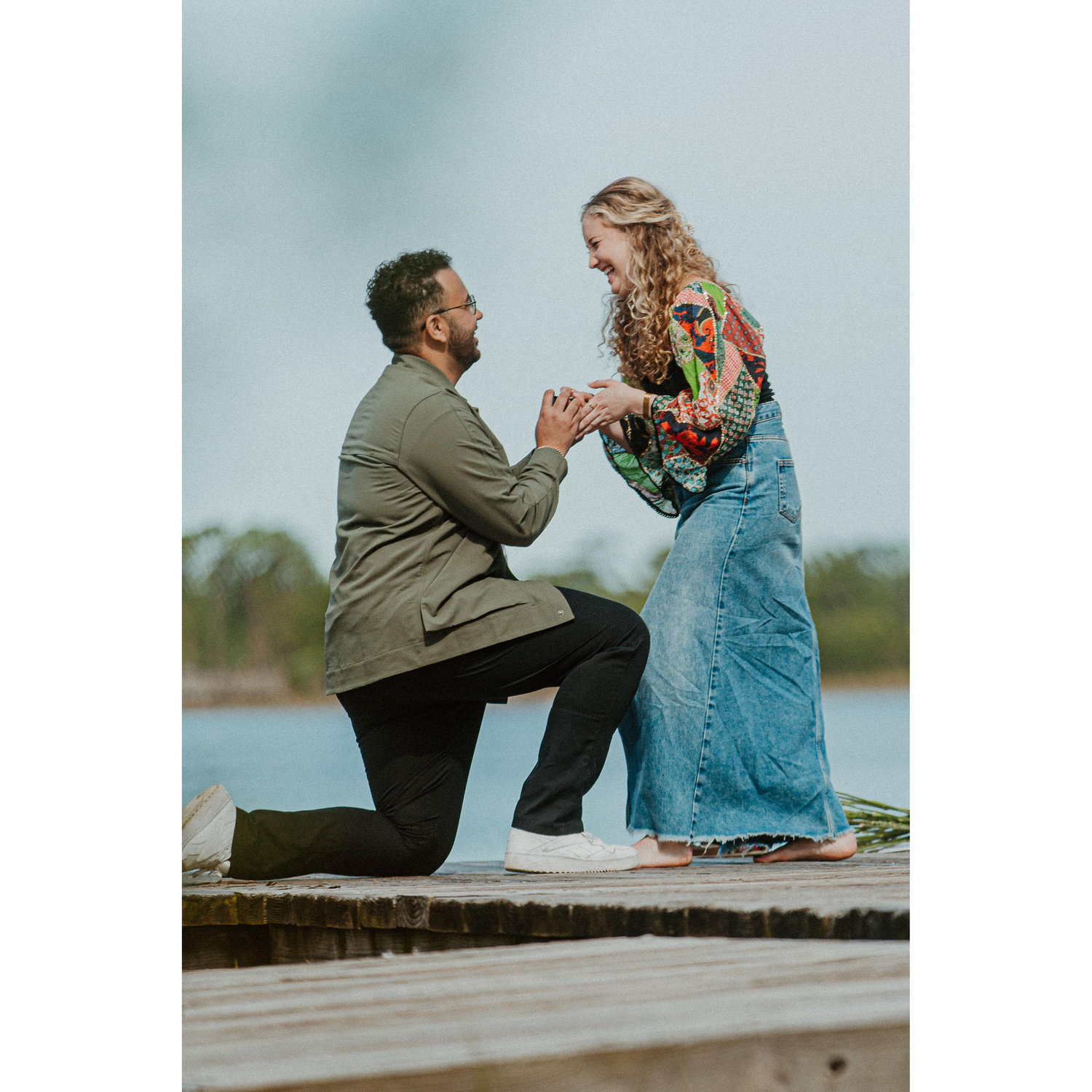 us doing the thing!