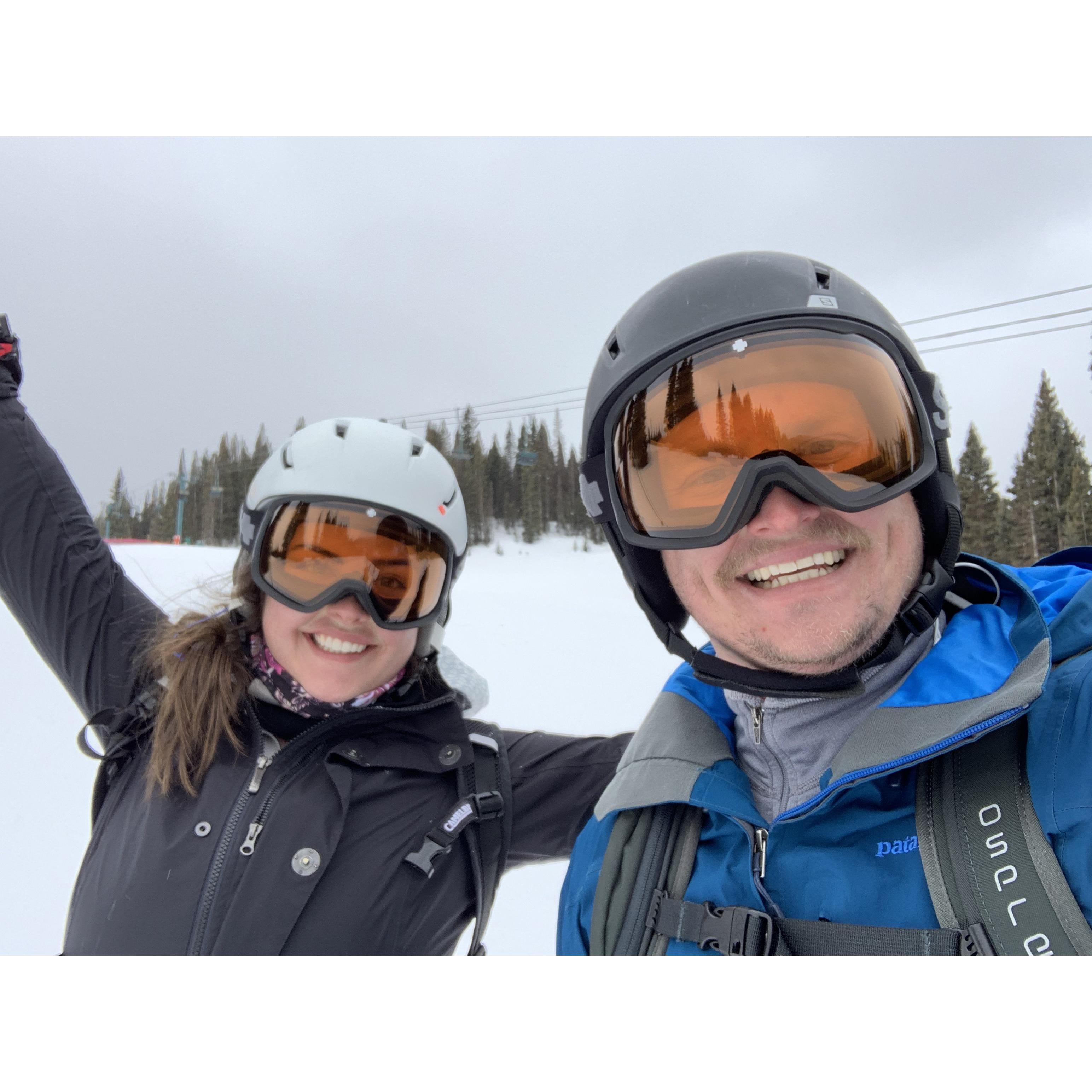 Skiing in Crested Butte