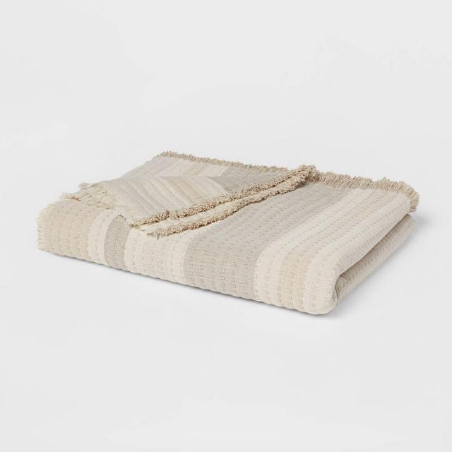 60"x80" Woven Striped Throw Blanket - Threshold™