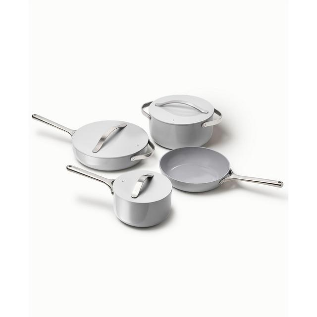 Caraway Aluminum Non-Toxic Ceramic Non-Stick 6 Piece Cookware Set