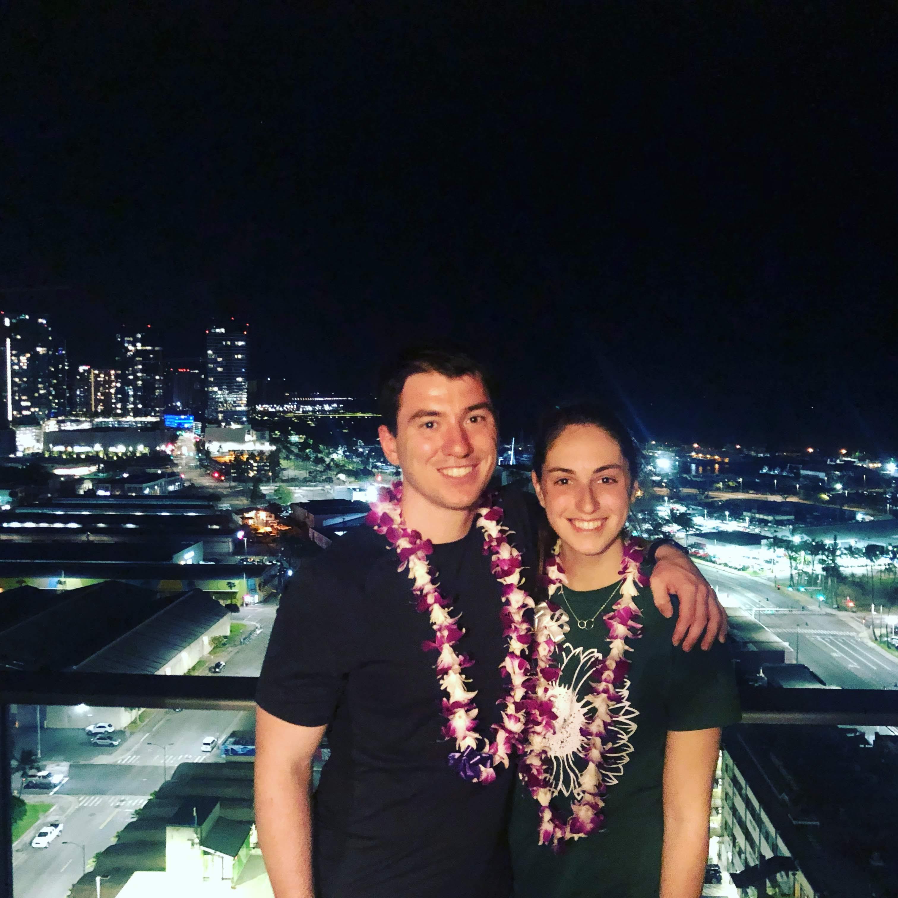 First night moving into our Hawaii home! 