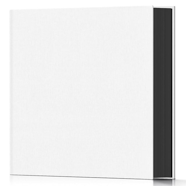 Popotop Photo Album 4x6 600 Pockets for Wedding Gifts,Linen Hardcover Picture Albums for Family Anniversary Baby Vacation Pictures
