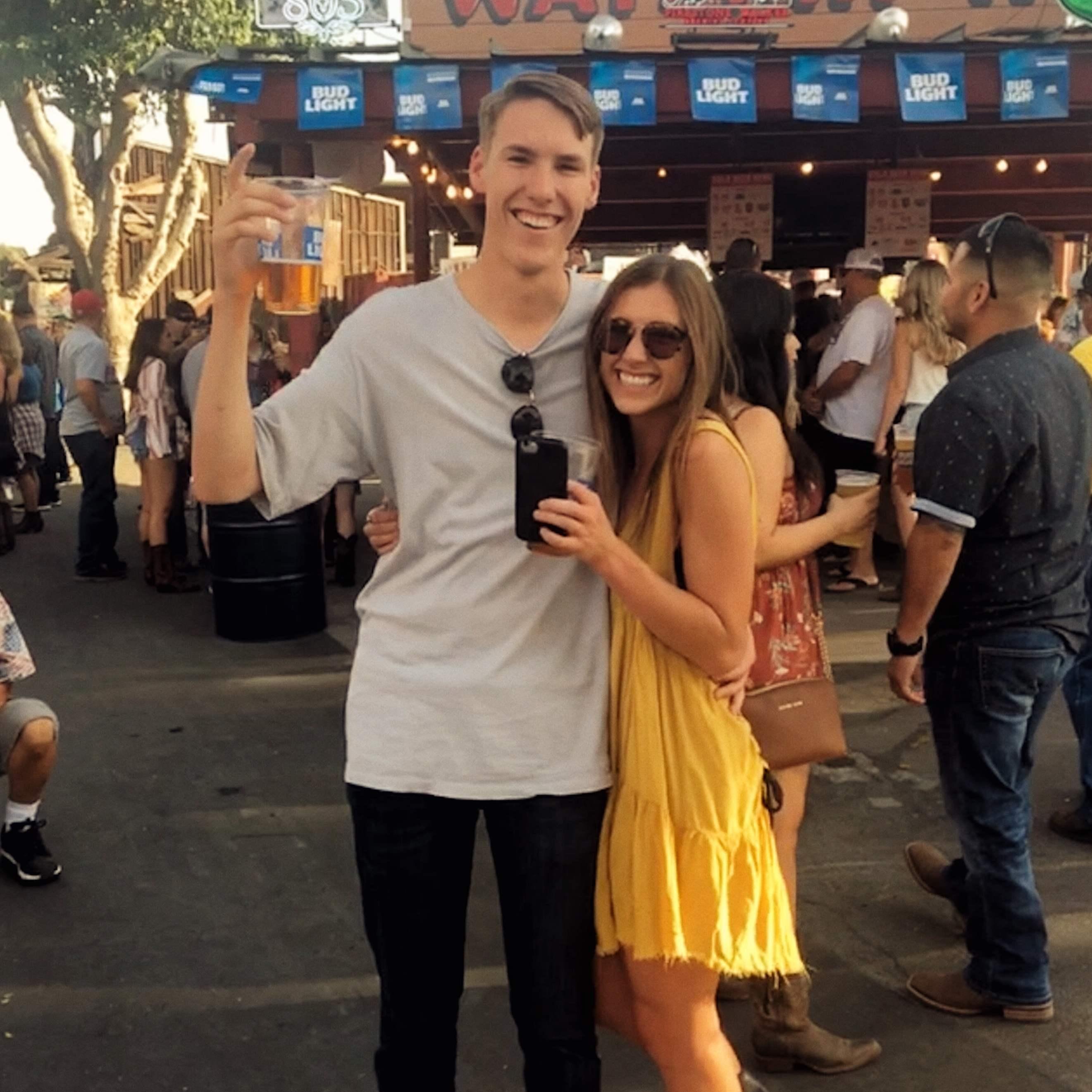 2018, Sav and I reunited after 4yrs apart and went big that summer! One way we celebrated was partying at the county fair!