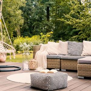 Outdoor Patio Set with Couch