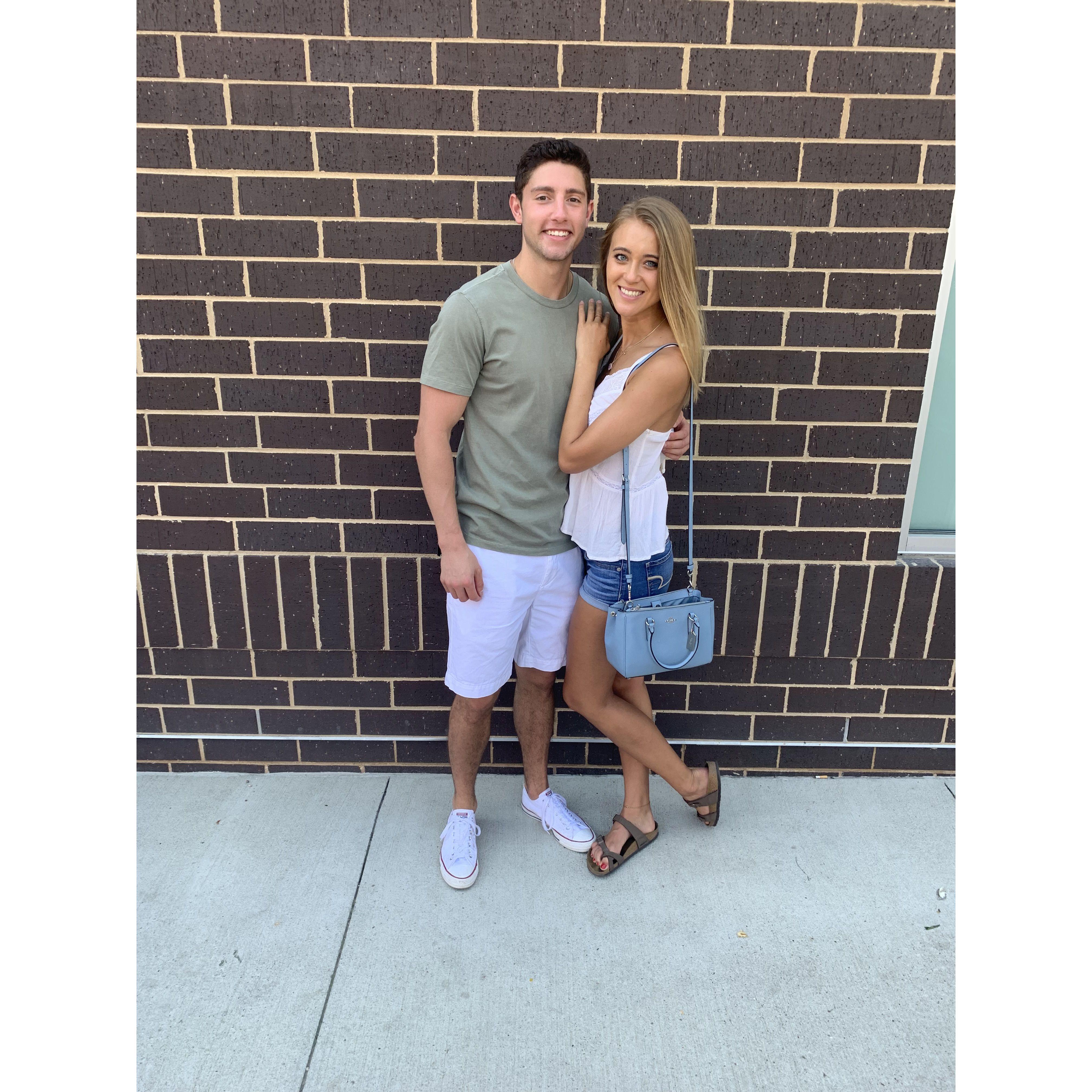 Our first picture together!