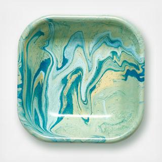 Bornn Multi Swirl Square Dish