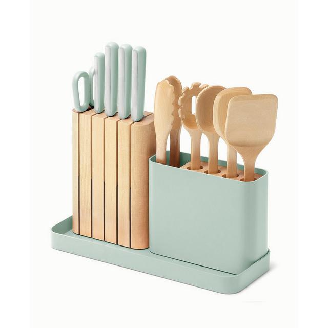 Caraway Stainless Steel 14 Piece Knife and Utensil Set