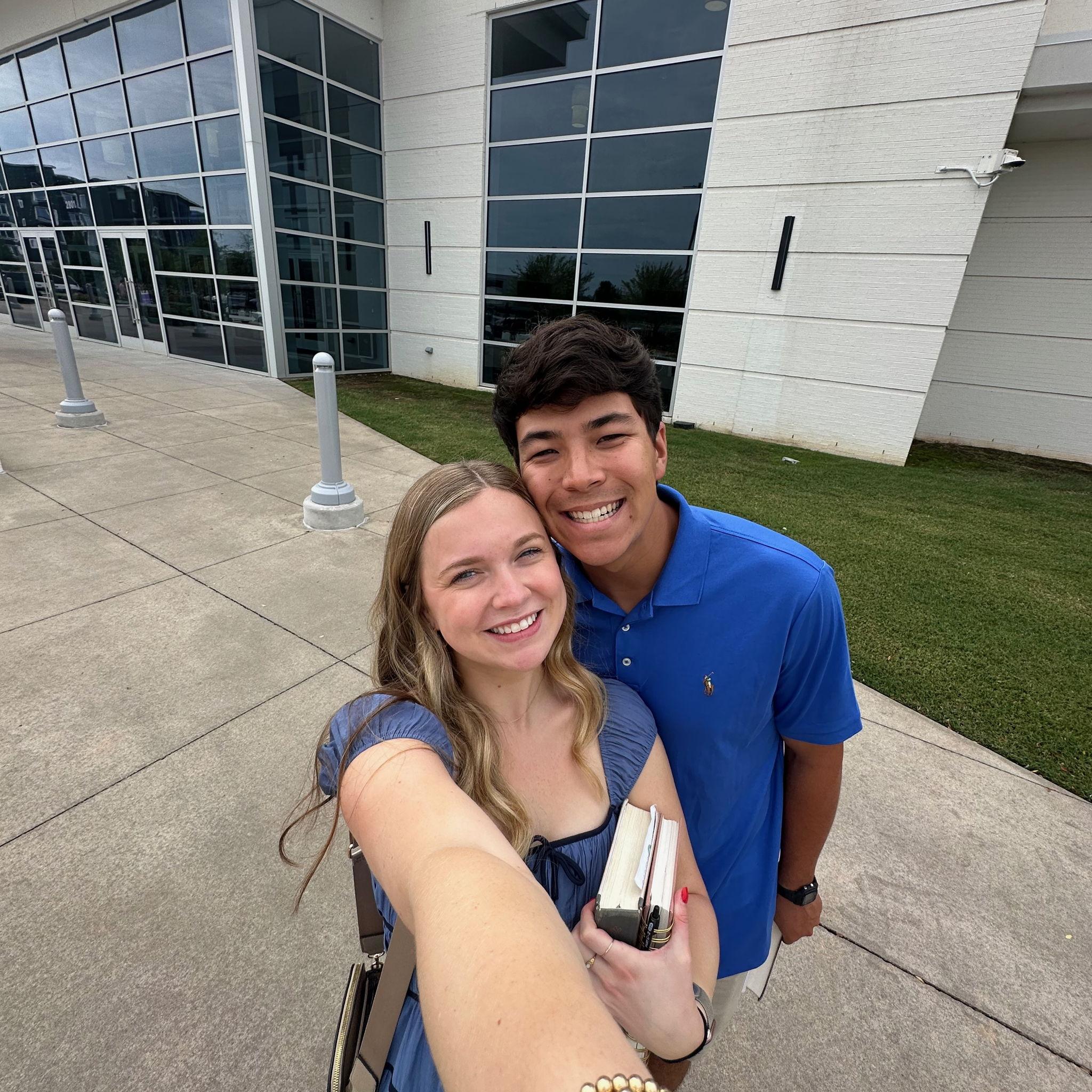 at our new home church in Arkansas!